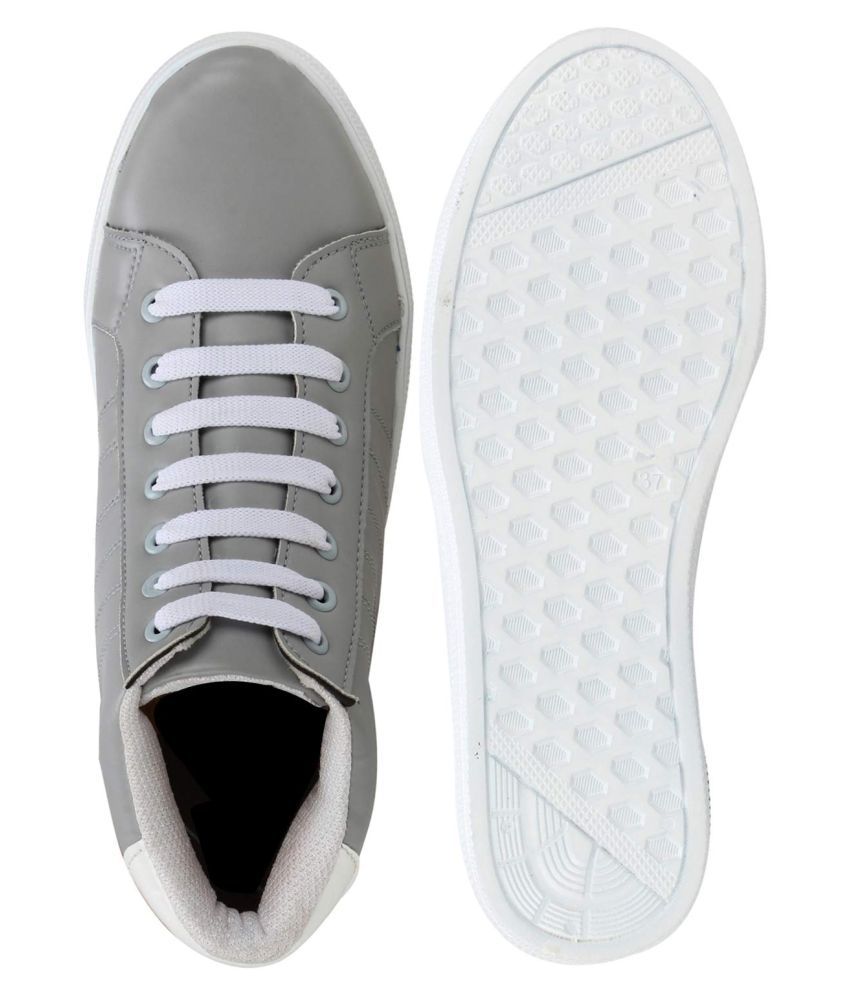 Commander Shoes Gray Casual Shoes Price in India- Buy Commander Shoes ...