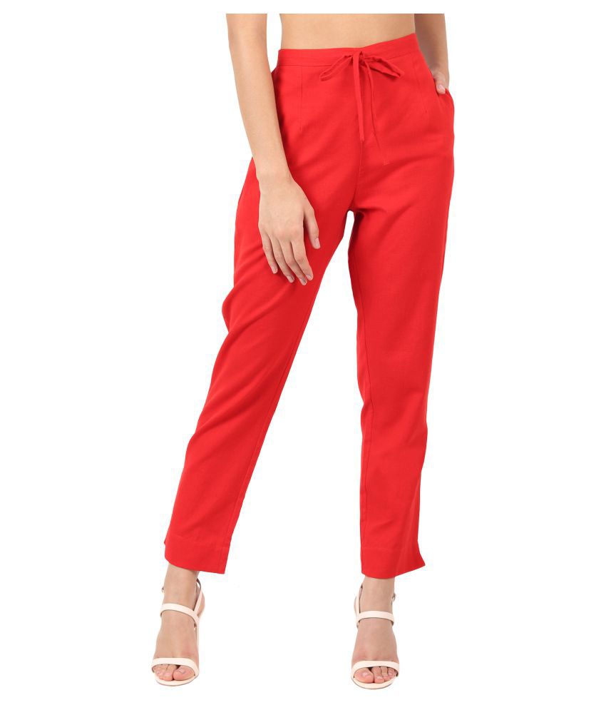     			MUFFLY Poly Cotton Casual Pants