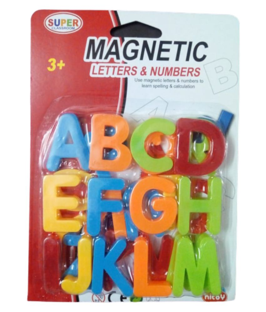 Pack of 1{26 Capital Alphabet Magnetic Letters A-Z Fridge ...