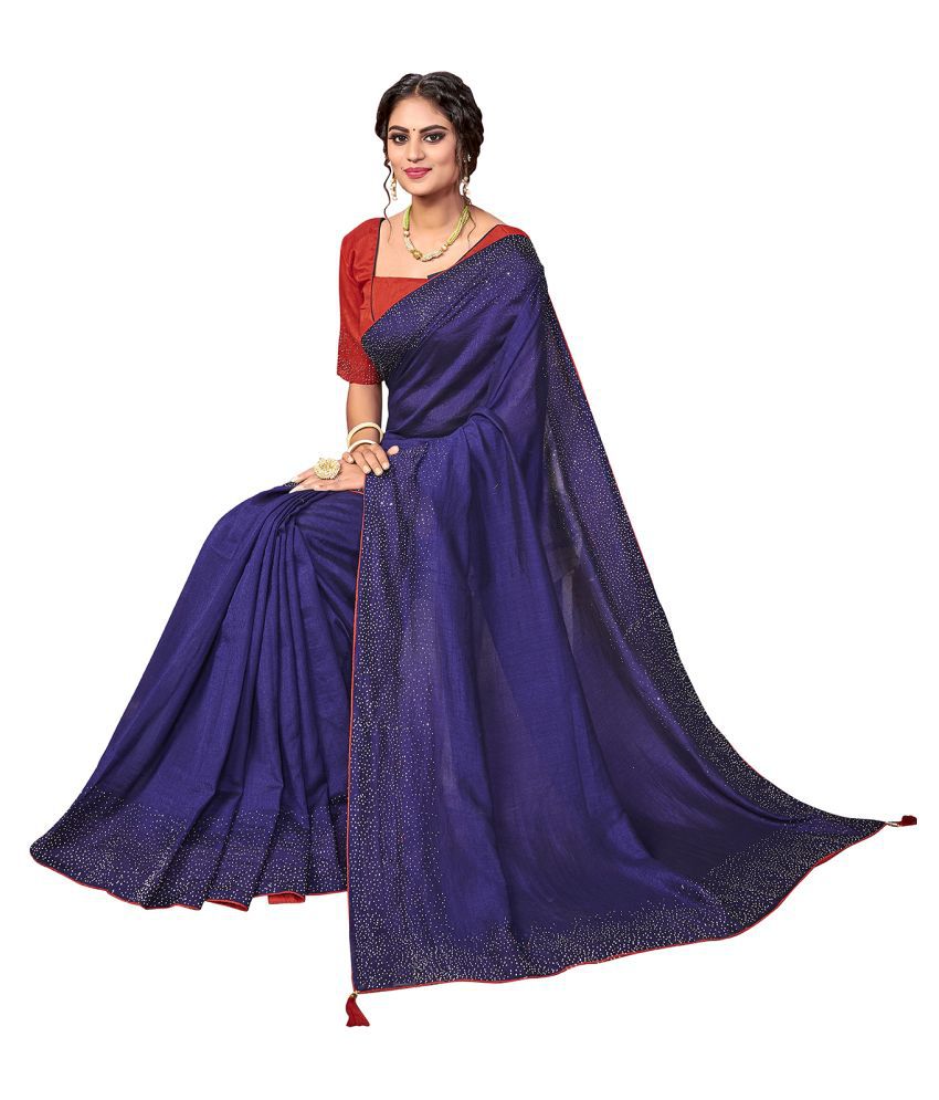 Sai Pallavi Blue Silk Saree Buy Sai Pallavi Blue Silk Saree Online At