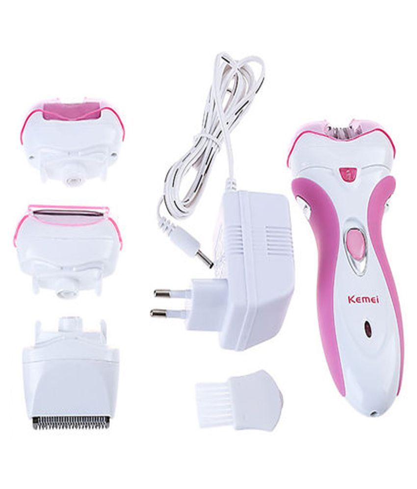     			UC Rechargeable  Lady Shaver Epilator Pink Casual Fashion Comb