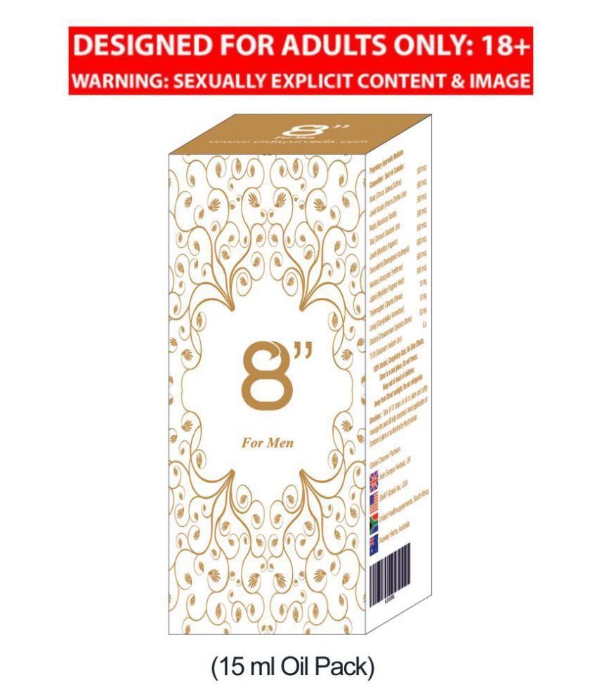 8 Inch Sexual Wellness & Penis Enlargement for Men(15 ML Oil Pack)