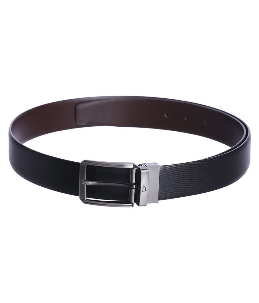     			Kara Black PU Formal Belt