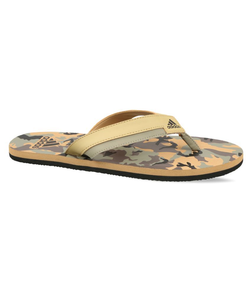 Adidas Beige Slide Flip flop Price in India- Buy Adidas Beige Slide Flip flop Online at Snapdeal