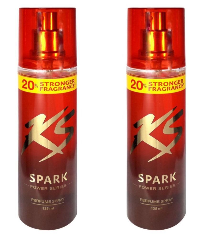     			KamaSutra Spark Power Series Body Spray (135 ml each , pack of 2)