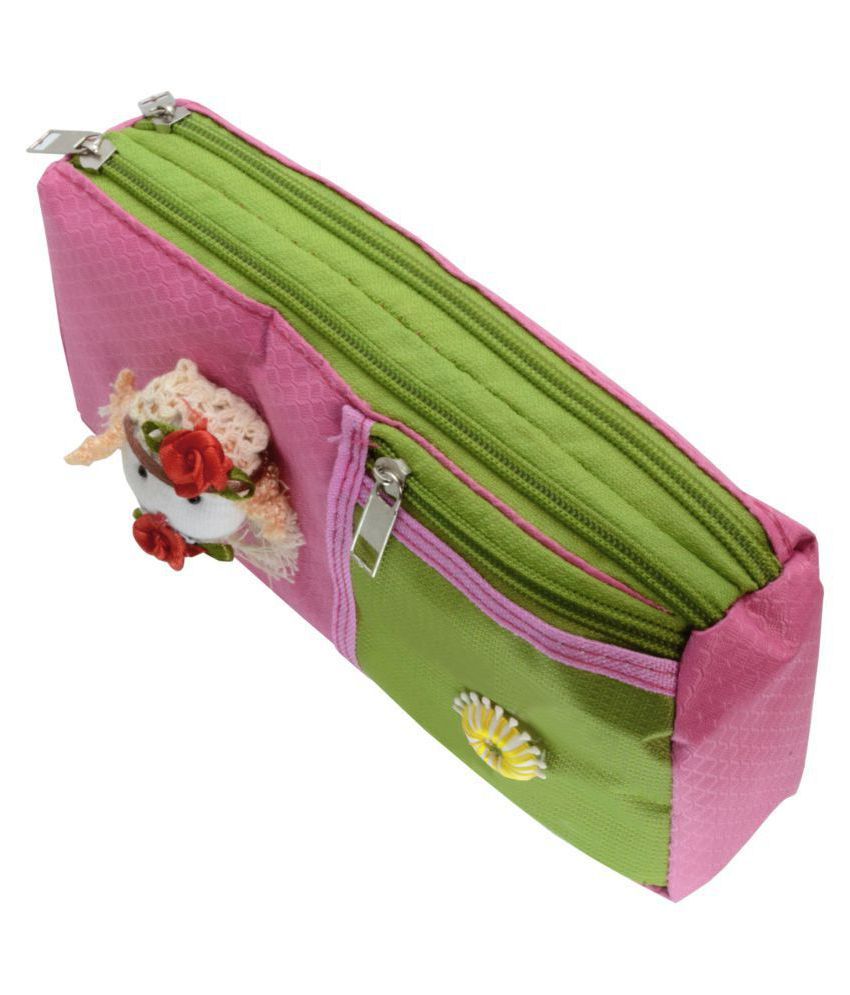 3 Pieces Pencil Box Pouch Cases Mesh Bag 65A Buy Online at Best