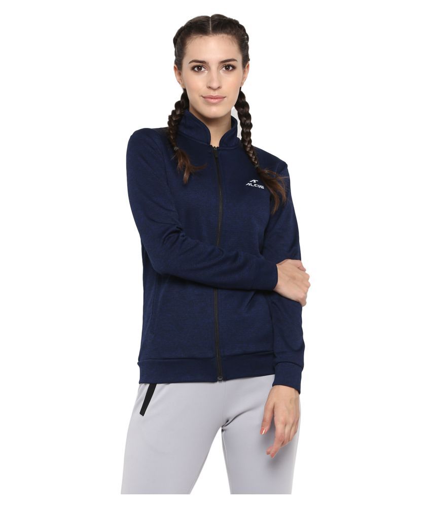     			Alcis Polyester Blue Jackets