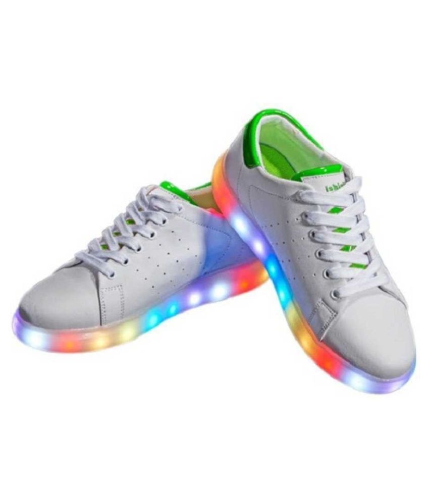 Mr.SHOES LED APPS White Running Shoes Buy Mr.SHOES LED APPS White