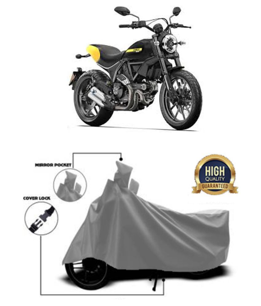 Qualitybeast Two Wheeler Cover For Ducati Scrambler Full Throttle Grey Buy Qualitybeast Two Wheeler Cover For Ducati Scrambler Full Throttle Grey Online At Low Price In India On Snapdeal