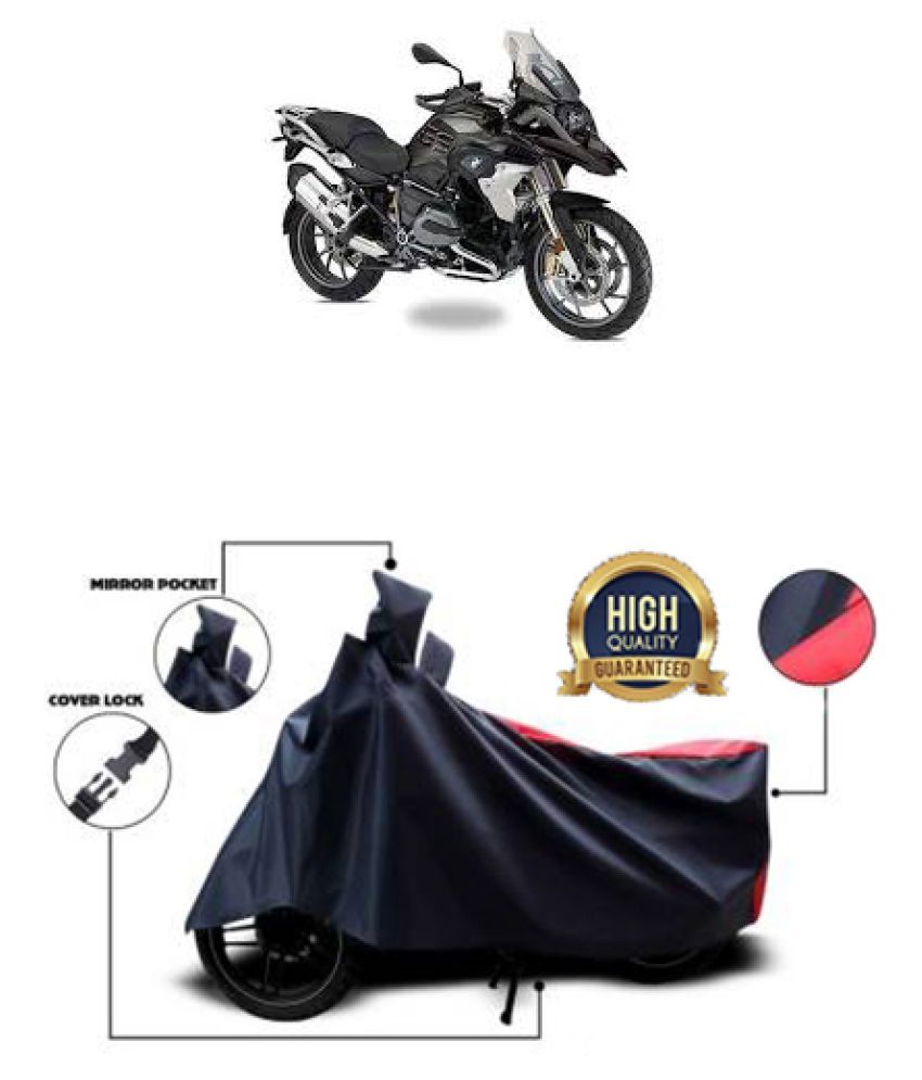 QualityBeast two wheeler cover for BMW 1200 GS (Red, Black ...