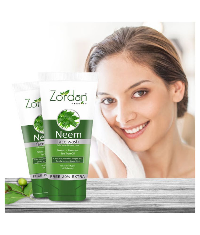 zordan herbals Zordan Herbals Neem Face Wash Face Wash 240 mL Pack of 2