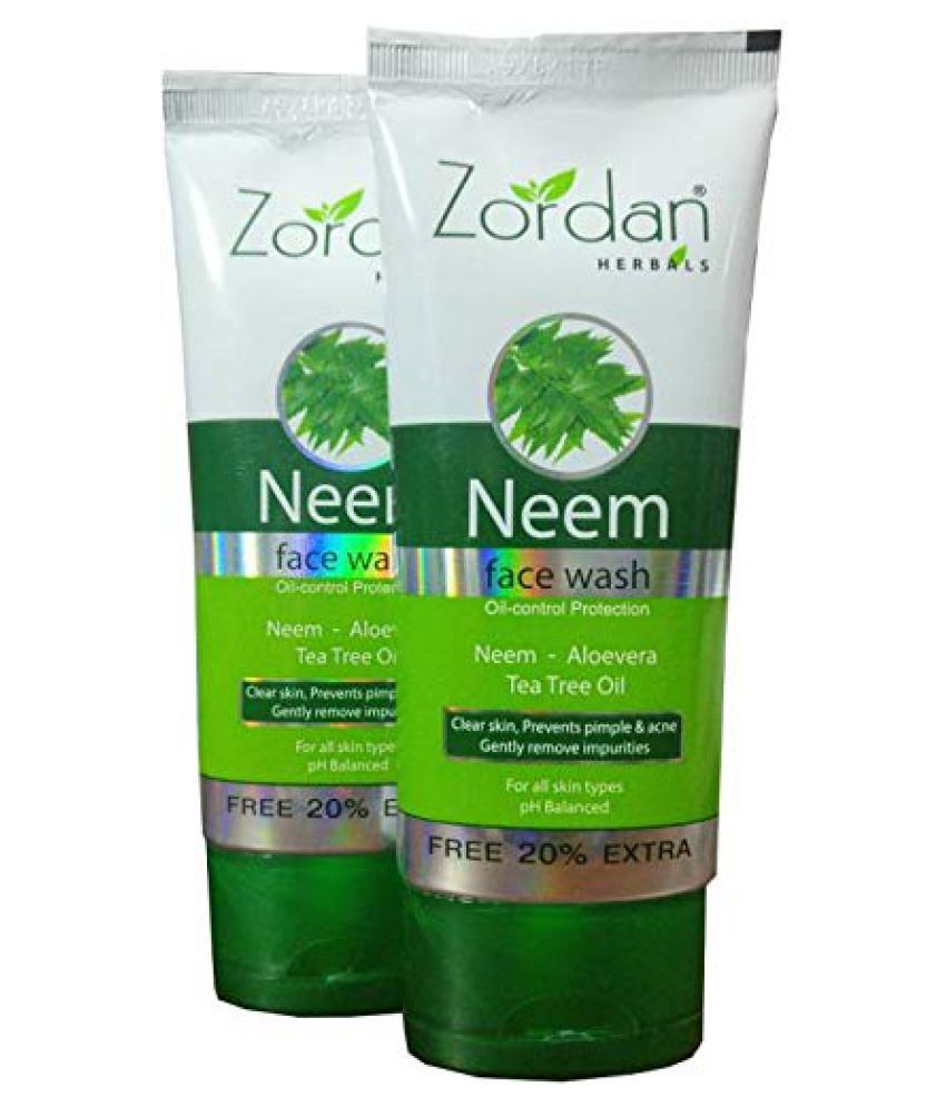 zordan herbals Zordan Herbals Neem Face Wash Face Wash 240 mL Pack of 2