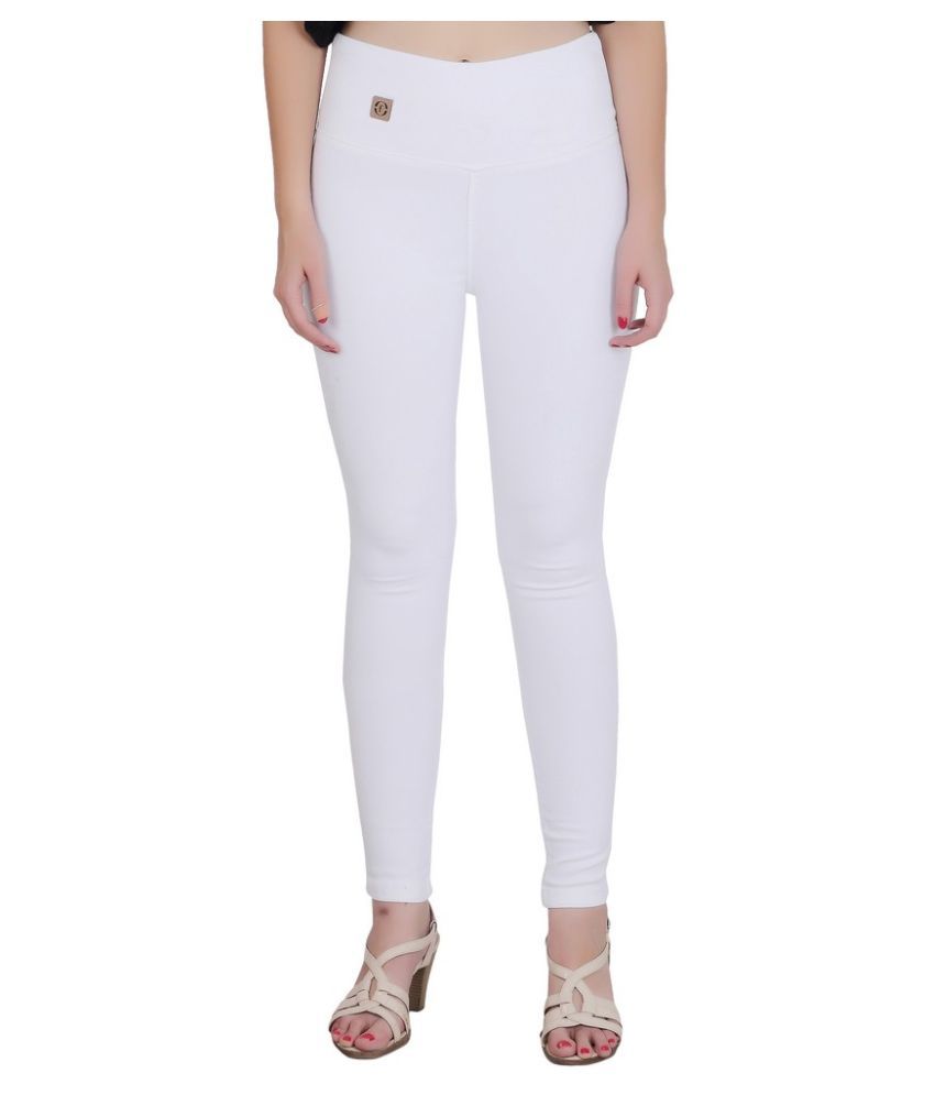 Buy Forth Denim Jeggings White Online At Best Prices In India Snapdeal