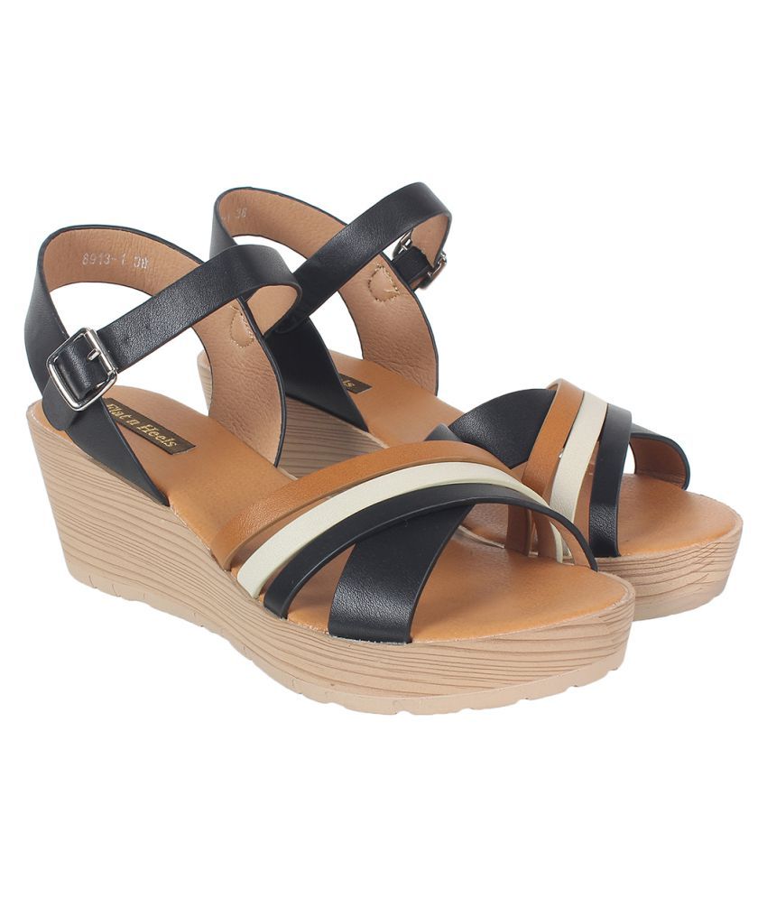 flat n heels wedges