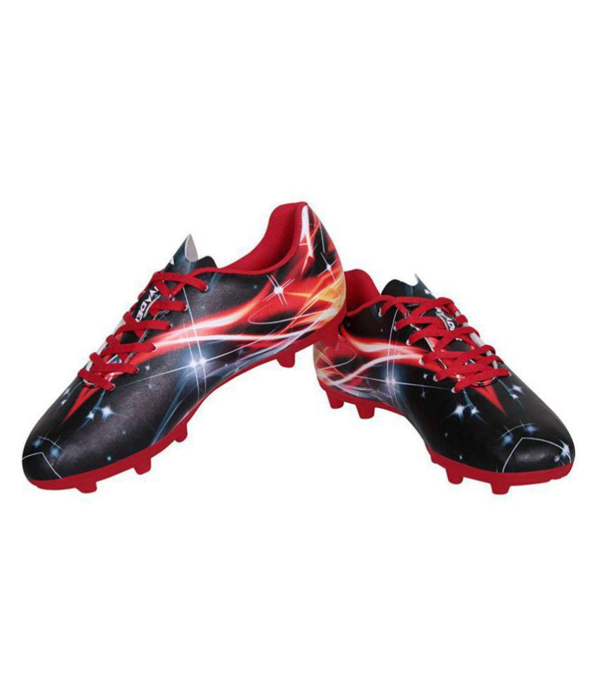 Nivia Invader Football  Flat Male Red