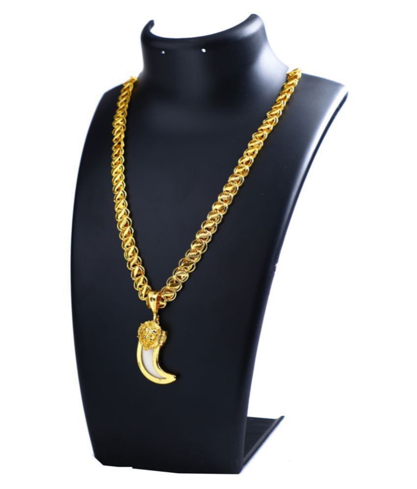 Men Gold Plated Chain PENDANT for Men 