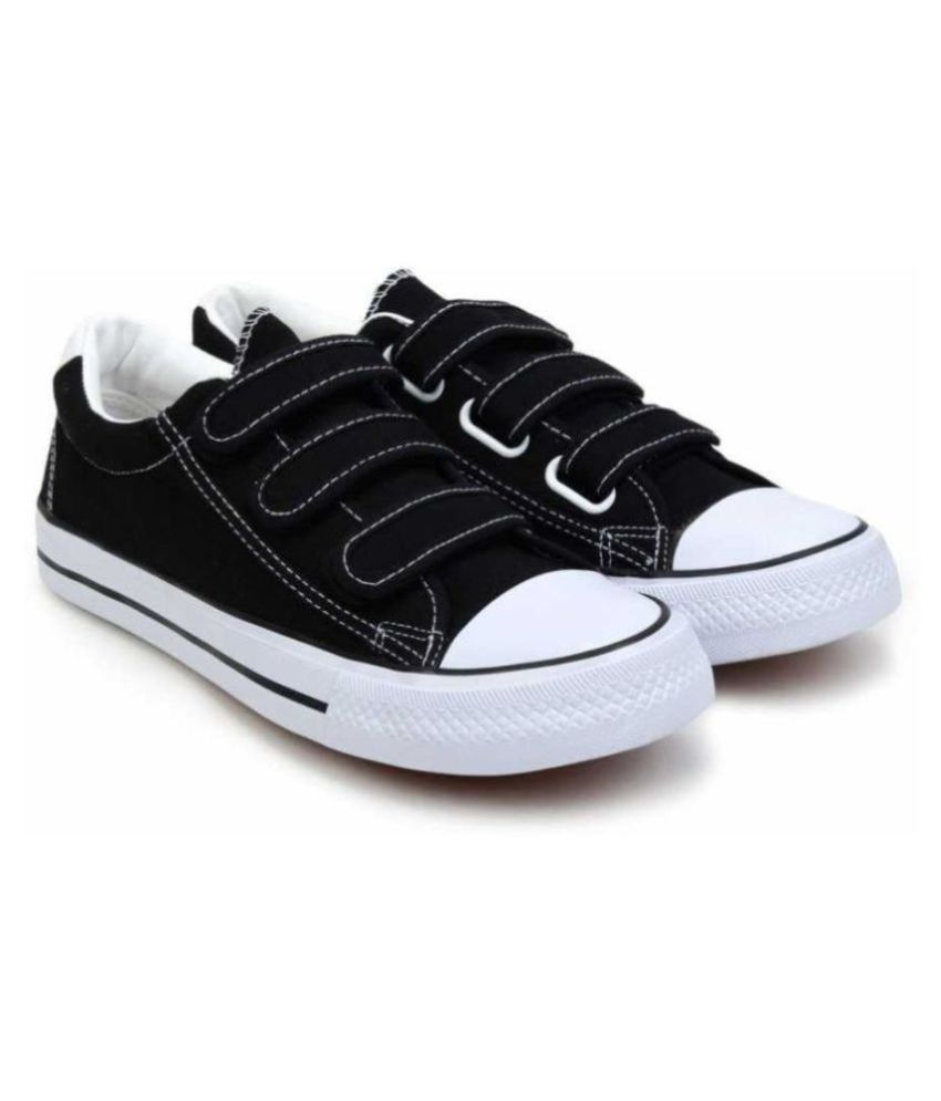 sneakers black casual shoes