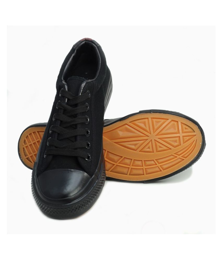 trenduty sneakers black casual shoes