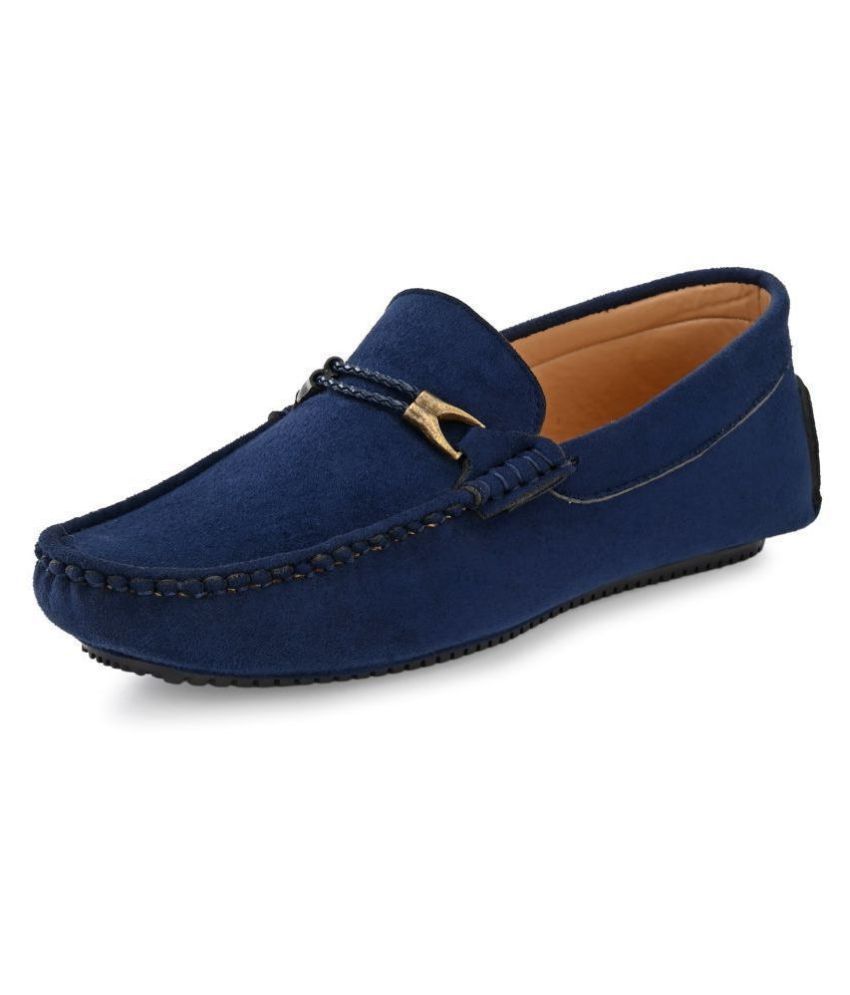 El Paso Blue Loafers - Buy El Paso Blue Loafers Online at Best Prices ...