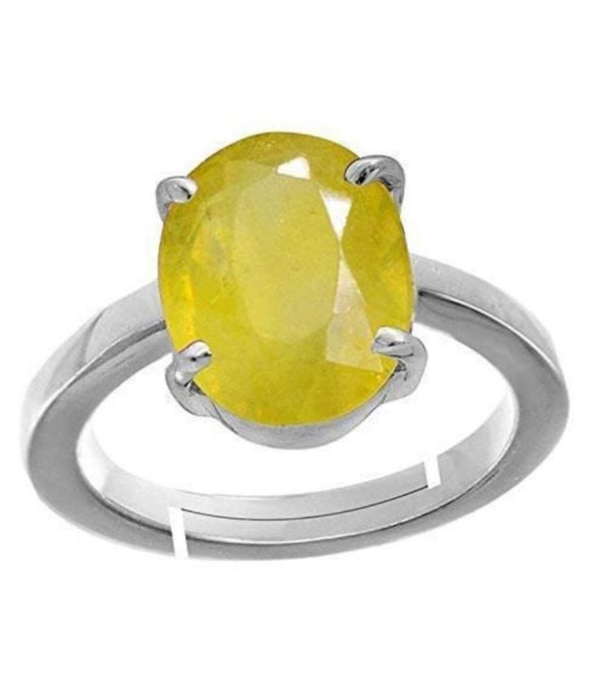 Natural Yellow Sapphire Loose Gemstone Faceted 10 Carat Oval Shape Chakra Healing September Birthstone A+