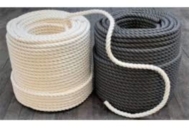 cotton climbing rope