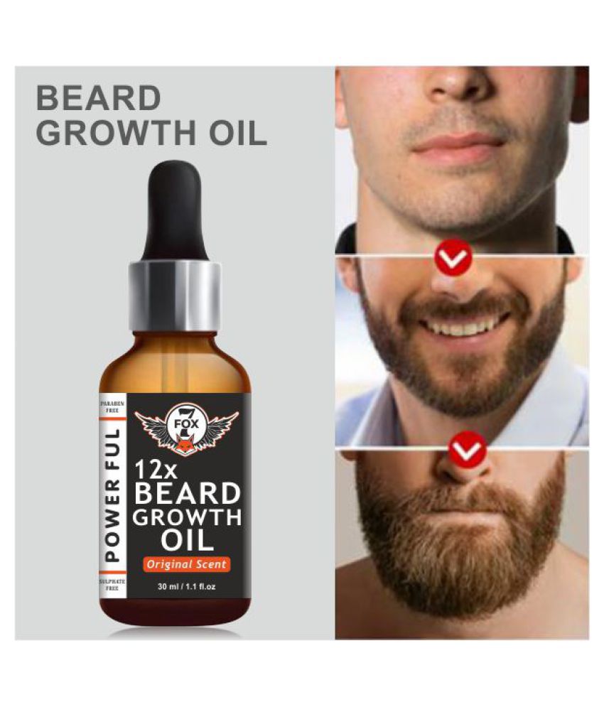 7 FOX 12X Beard Oil for Fast Growth 30 ml
