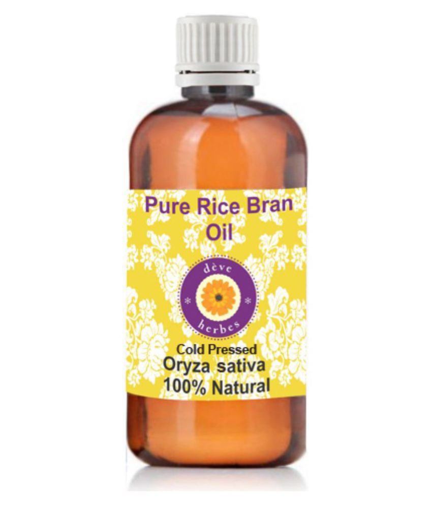     			Deve Herbes Pure Rice Bran (Oryza sativa) Carrier Oil 100 ml