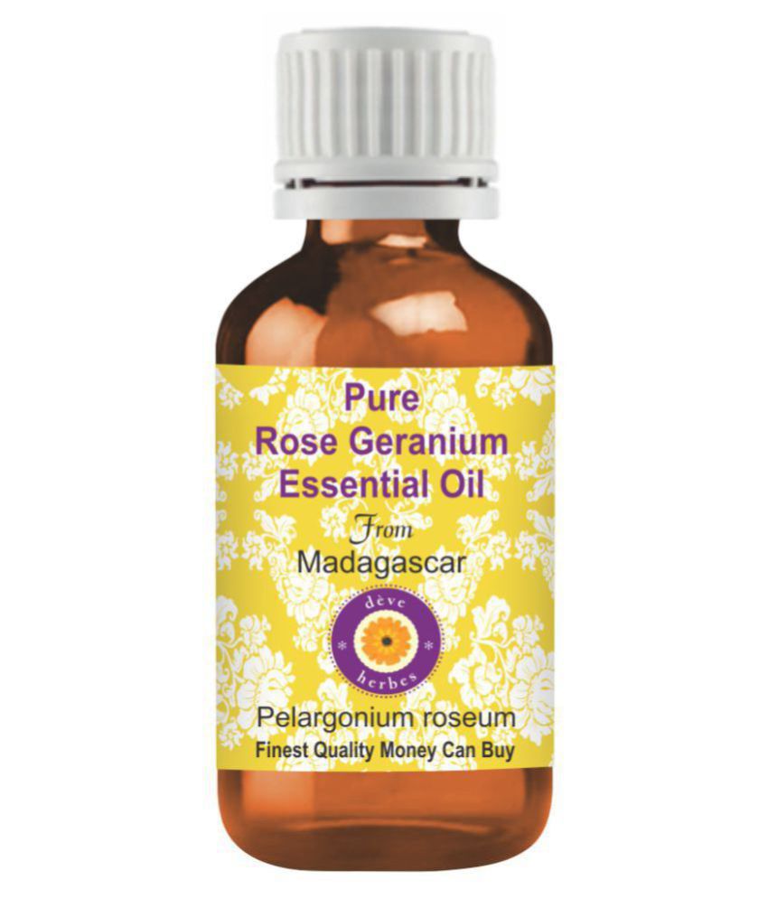     			Deve Herbes Pure Rose Geranium  Essential Oil 100 ml