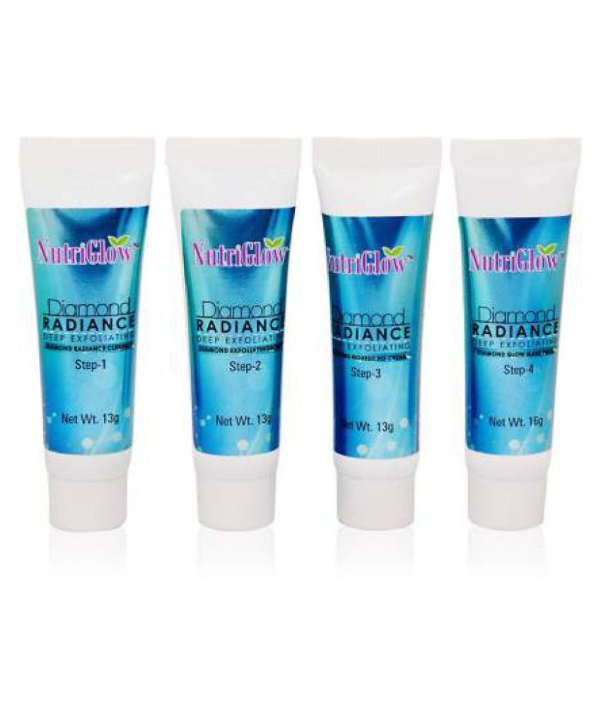 Nutriglow 3 in1 Jewel Facial Kit 260g +Diamond Radiance Tube Facial Kit