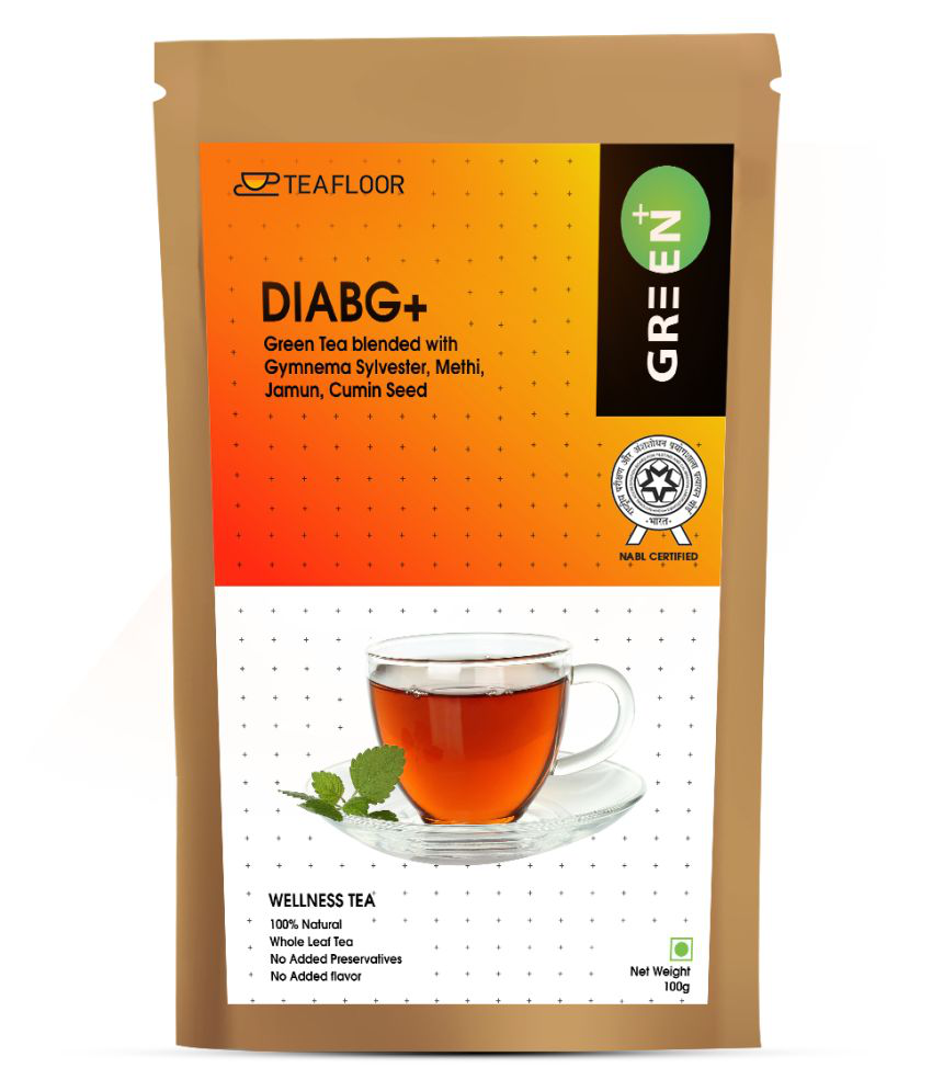 Teafloor Assam Tea Loose Leaf Giloy Vijaysar 100 gm