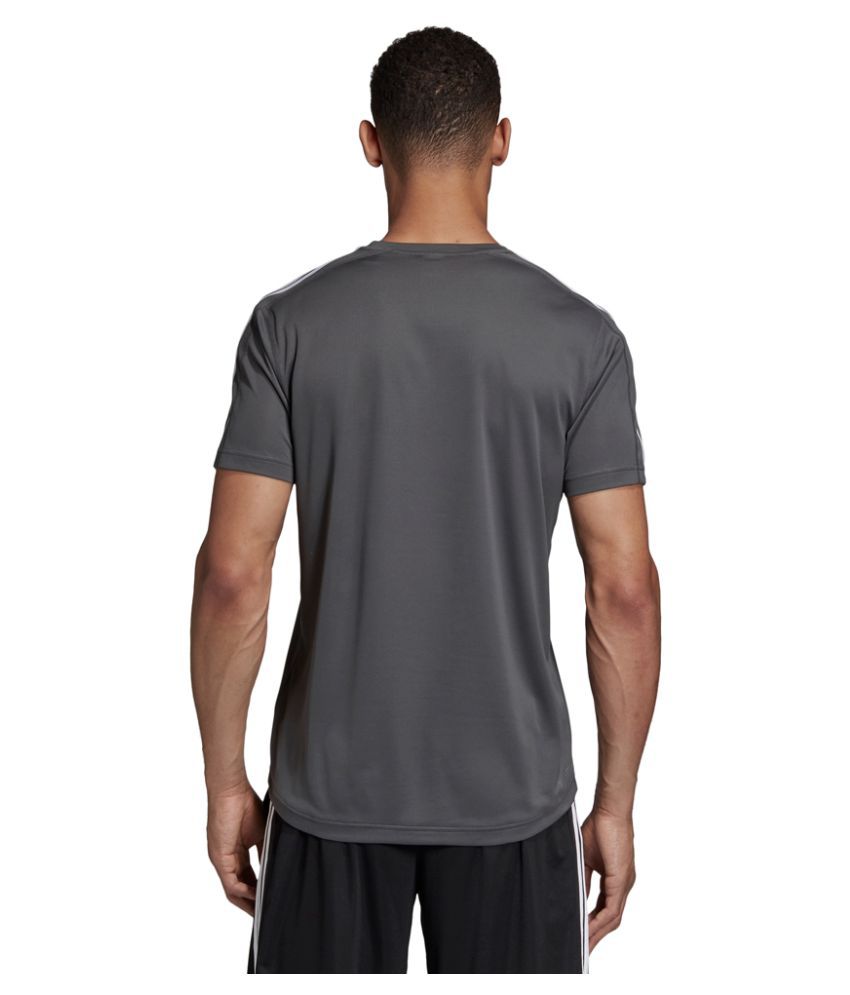 Adidas Grey Polyester T-Shirt Single Pack - Buy Adidas Grey Polyester T ...