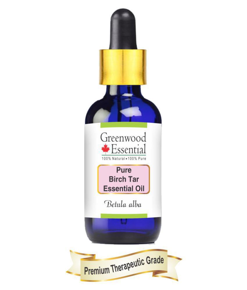     			Greenwood Essential Pure Birch Tar  Essential Oil 50 ml