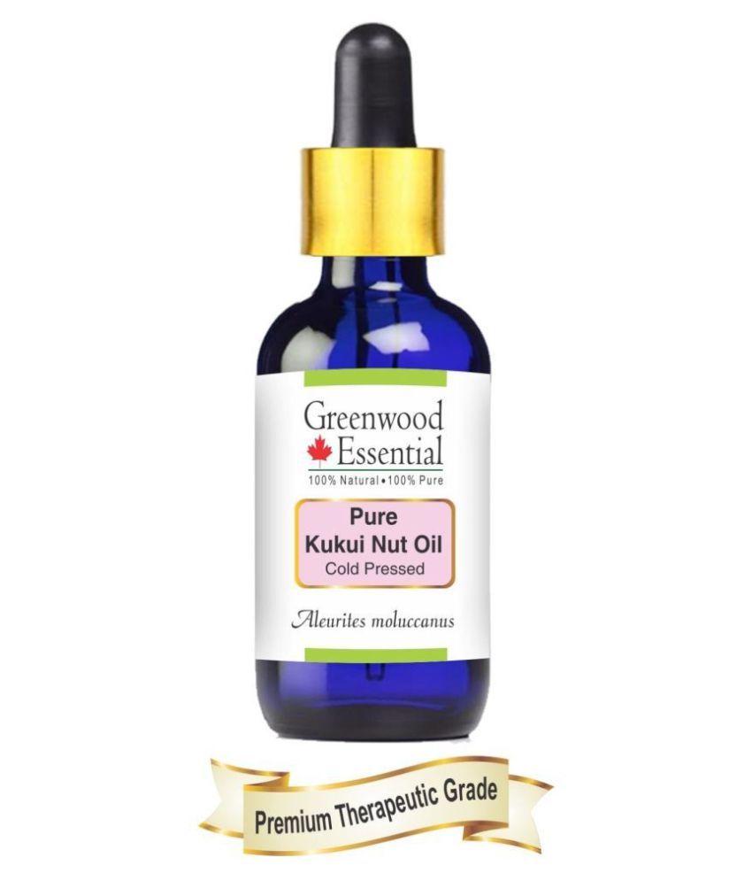     			Greenwood Essential Pure Kukui Nut   Carrier Oil 50 ml