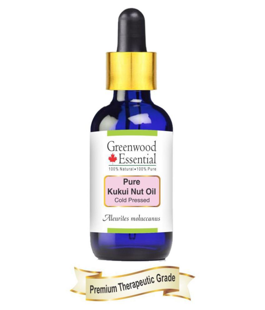     			Greenwood Essential Pure Kukui Nut   Carrier Oil 15 ml