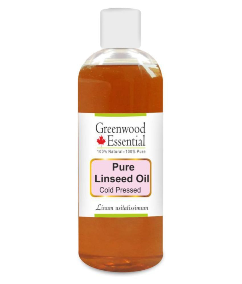     			Greenwood Essential Pure Linseed Carrier Oil 200 mL