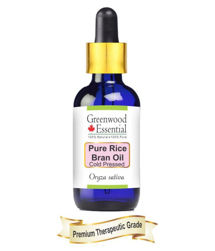     			Greenwood Essential Pure Rice Bran   Carrier Oil 50 ml