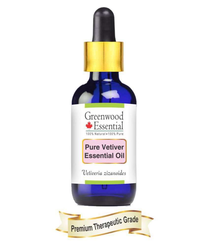     			Greenwood Essential Pure Vetiver  Essential Oil 100 ml