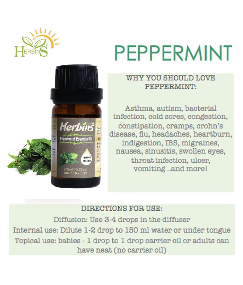 peppermint oil for hair