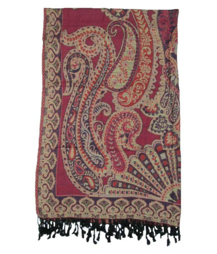 kashmiri shawls Multicoloured Jamawar Shawl Price in India - Buy ...
