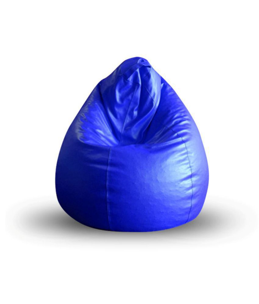 Home Story Classic Bean Bag XL Size Royal Blue Cover Only