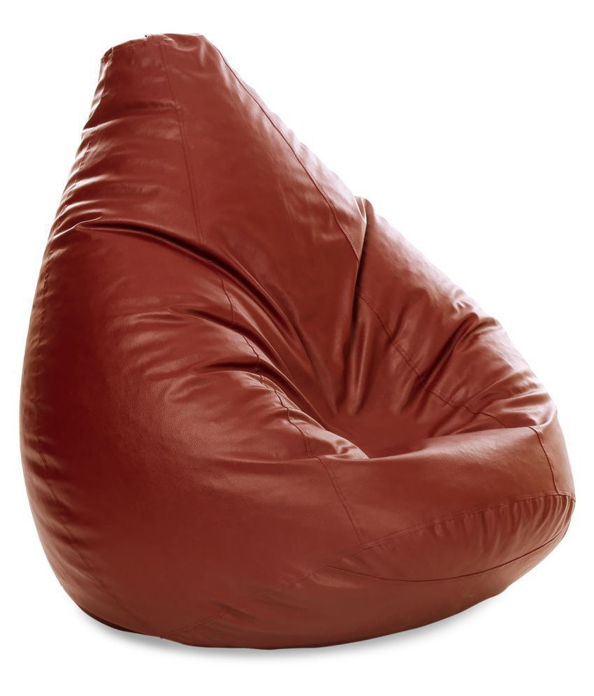 Home Story Classic Bean Bag Cover Without Beans XXXL Size TAN Only Cover Fillers NOT Included