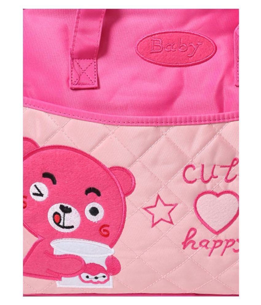 cute pink diaper bags