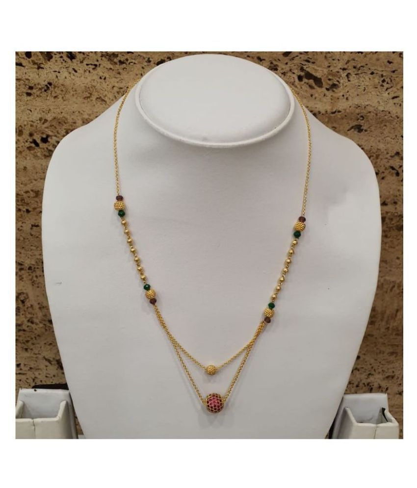 Digital Dress Room Gold Mangalsutra Design Latest Women Golden Round Pink Beads Studded Multi Strand Mangalsutra 18 Inch Length Double Layer Chain Black Mani Single Line Short Mangalsutra Designs Buy Digital Dress Room See more ideas about mangalsutra designs, mangalsutra, gold mangalsutra. digital dress room gold mangalsutra design latest women golden round pink beads studded multi strand mangalsutra 18 inch length double layer chain