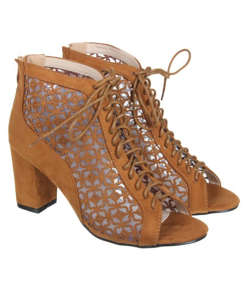 flat block heels