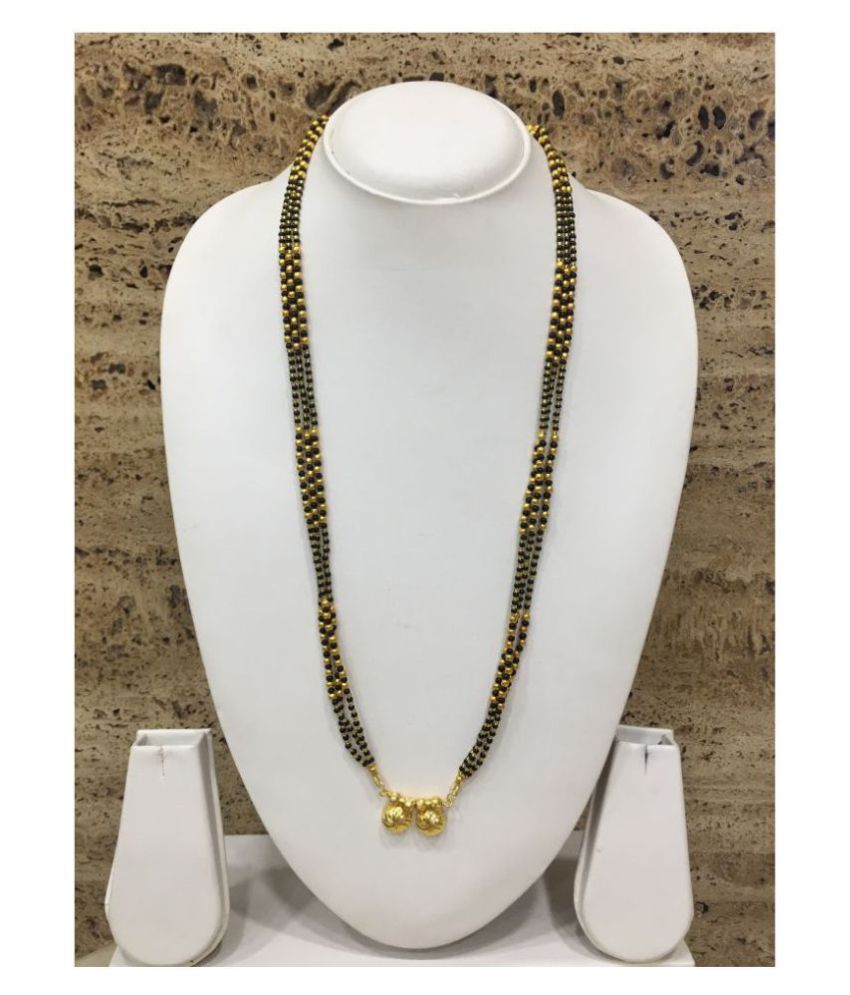 Long Mangalsutra Design 35 Inches Length 3 Chains Buy Long Mangalsutra Design 35 Inches Length 3 Chains Online In India On Snapdeal Simple and unique mangalsutra designs created by sampat jewellers. long mangalsutra design 35 inches length 3 chains