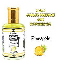 INDRA SUGANDH BHANDAR - Pineapple Aroma Pure, Natural and Undiluted With Free Dropper 25ml Pack Multipurpose Cooler Perfume Diffuser Oil 25ml