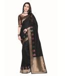 Aarrah Black Silk Saree