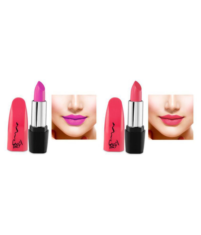 Greyon Moisturizing Lipstick 313-320 Multicolor Pack of 2