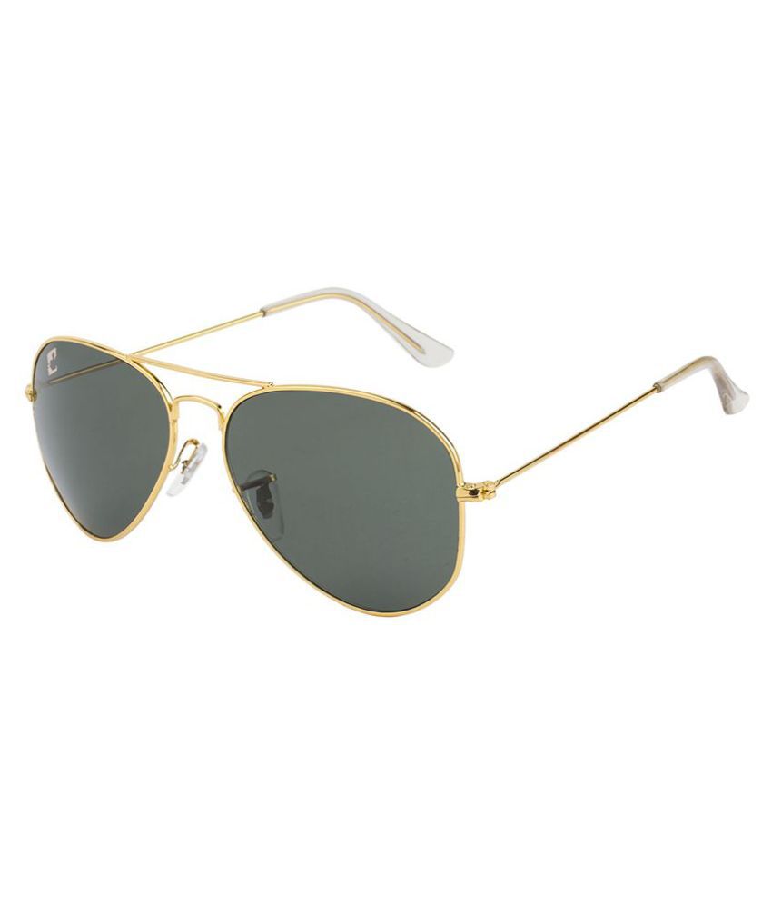     			Clark n' Palmer - Green Pilot Sunglasses ( rb 726 )