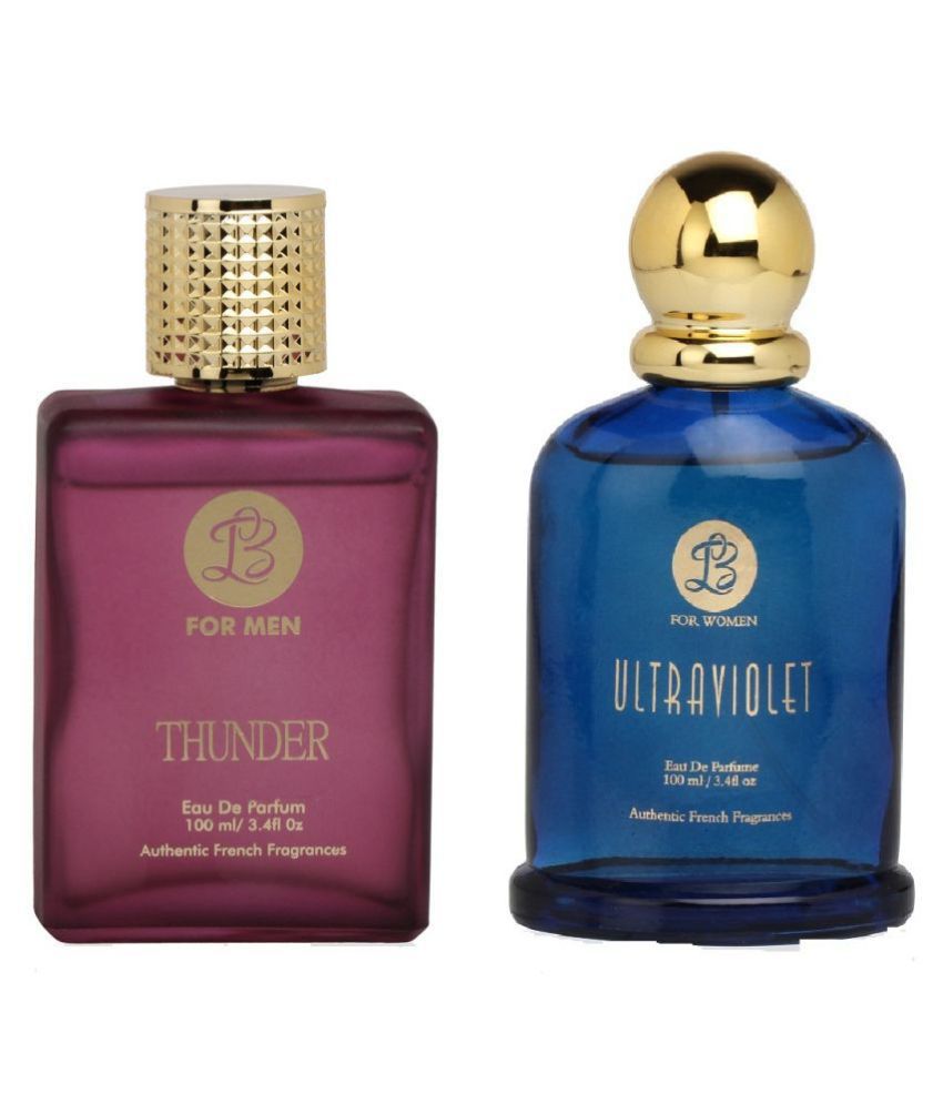 EAU DE PARFUM Mens THUNDER & EAU DE PARFUM Womens ULTRA VOILENT (Set
